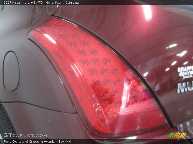 Merlot Pearl / Cafe Latte 2007 Nissan Murano S AWD