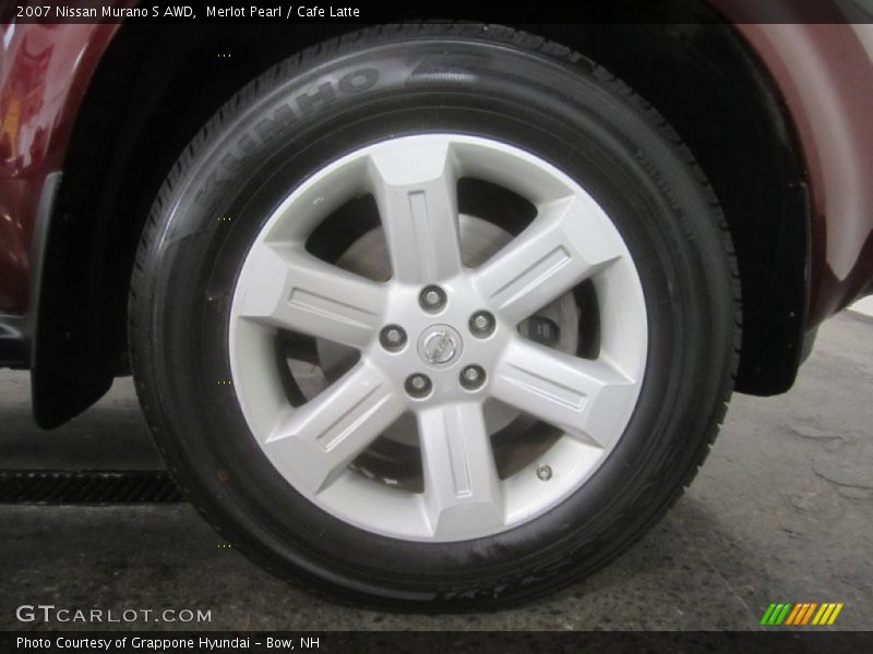 Merlot Pearl / Cafe Latte 2007 Nissan Murano S AWD