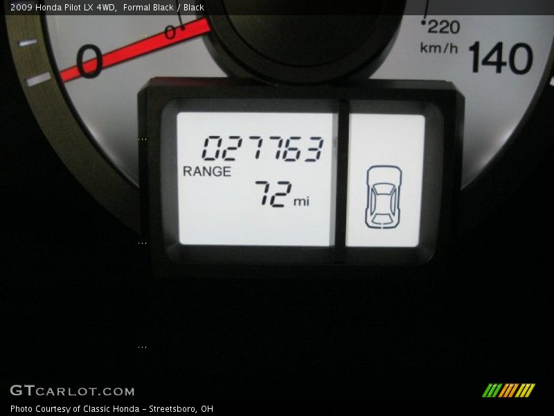 Formal Black / Black 2009 Honda Pilot LX 4WD