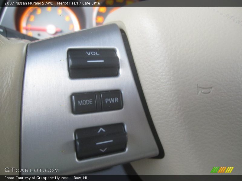 Merlot Pearl / Cafe Latte 2007 Nissan Murano S AWD