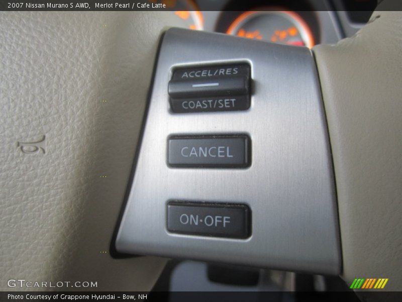 Merlot Pearl / Cafe Latte 2007 Nissan Murano S AWD