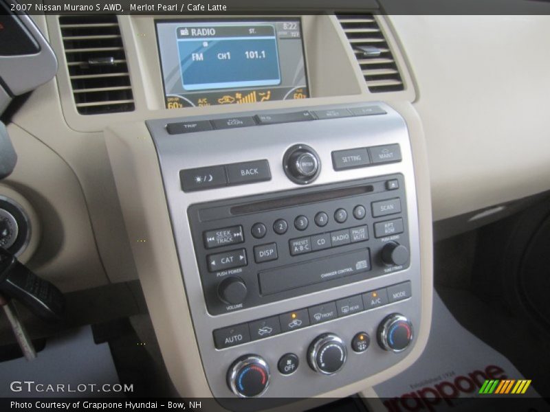 Merlot Pearl / Cafe Latte 2007 Nissan Murano S AWD