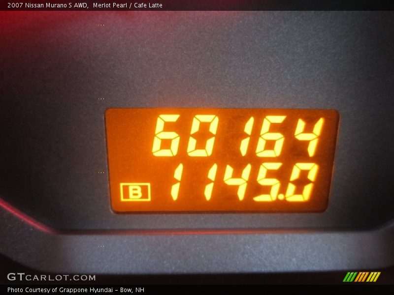 Merlot Pearl / Cafe Latte 2007 Nissan Murano S AWD