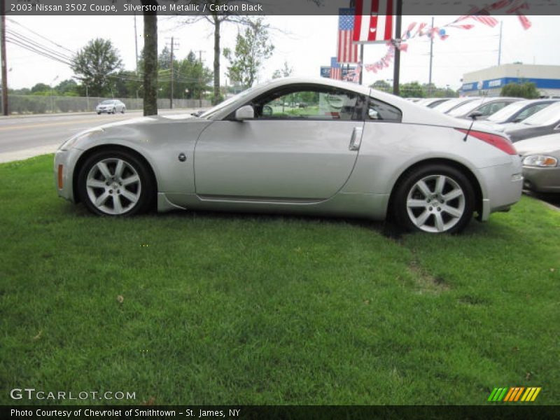 Silverstone Metallic / Carbon Black 2003 Nissan 350Z Coupe
