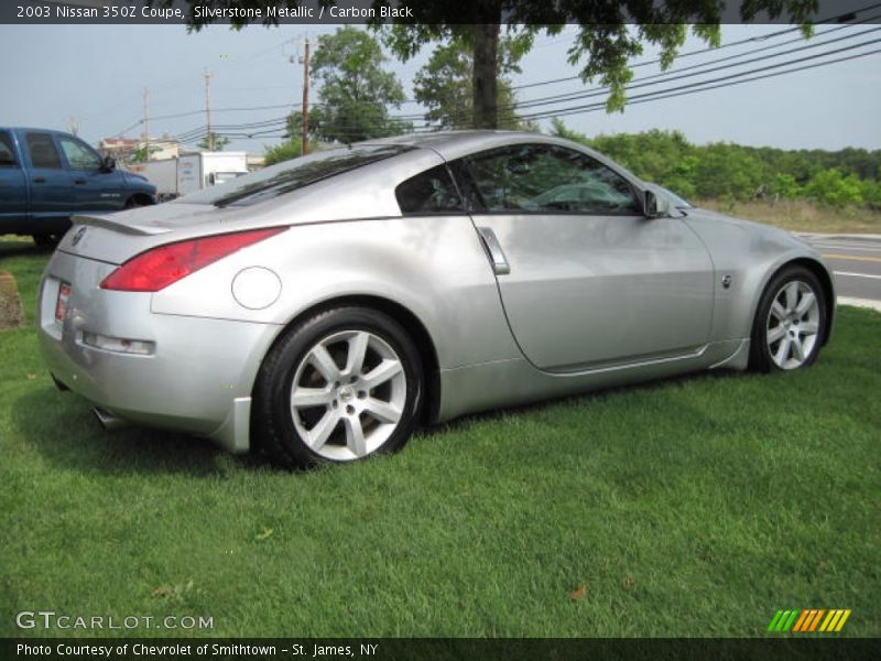 Silverstone Metallic / Carbon Black 2003 Nissan 350Z Coupe