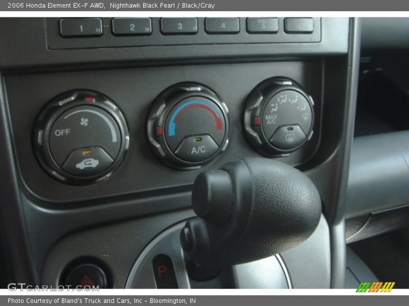 Nighthawk Black Pearl / Black/Gray 2006 Honda Element EX-P AWD