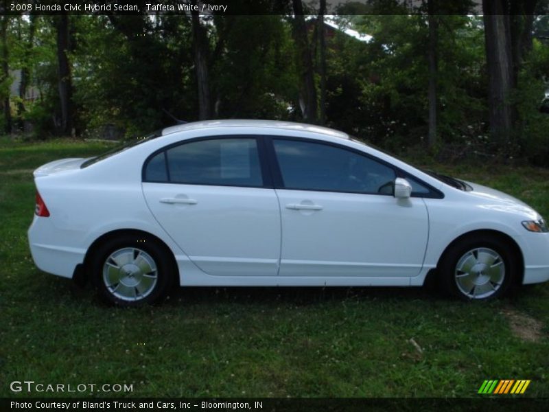 Taffeta White / Ivory 2008 Honda Civic Hybrid Sedan