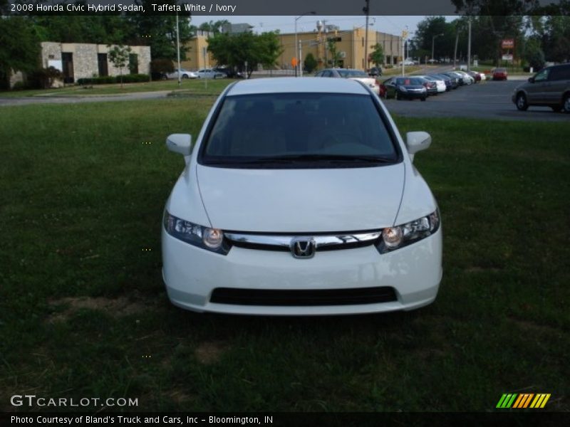 Taffeta White / Ivory 2008 Honda Civic Hybrid Sedan