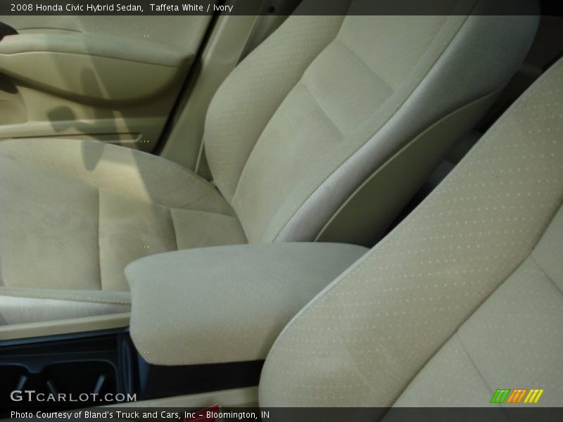 Taffeta White / Ivory 2008 Honda Civic Hybrid Sedan