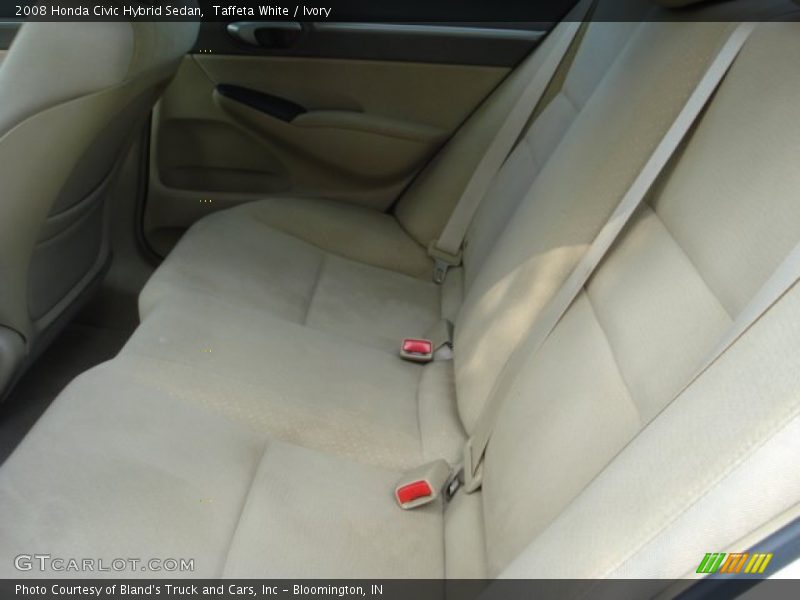 Taffeta White / Ivory 2008 Honda Civic Hybrid Sedan