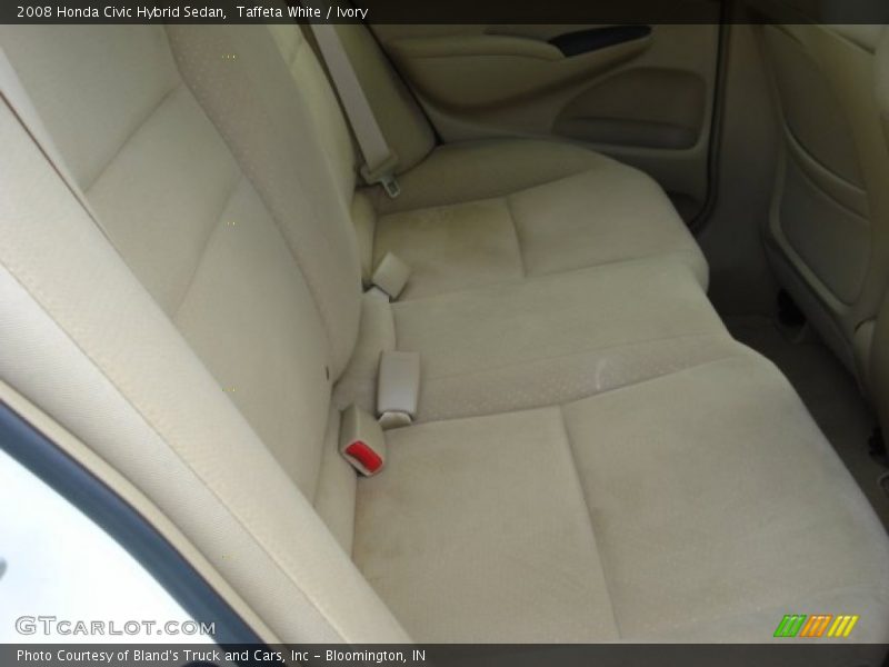 Taffeta White / Ivory 2008 Honda Civic Hybrid Sedan
