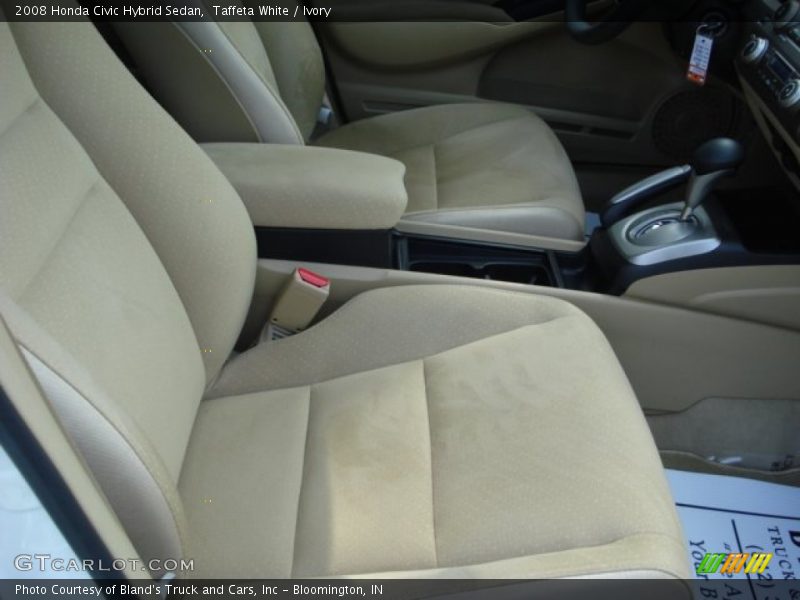 Taffeta White / Ivory 2008 Honda Civic Hybrid Sedan