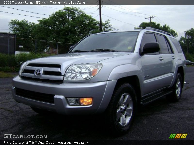 Titanium Metallic / Stone 2003 Toyota 4Runner SR5 4x4