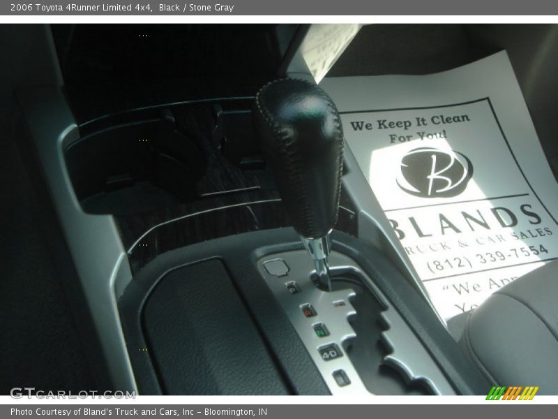 Black / Stone Gray 2006 Toyota 4Runner Limited 4x4