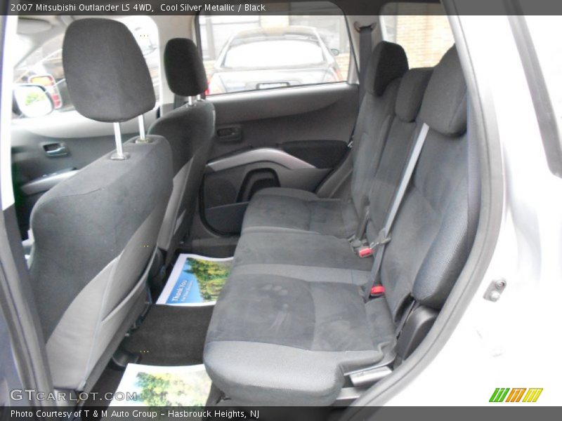 Cool Silver Metallic / Black 2007 Mitsubishi Outlander LS 4WD