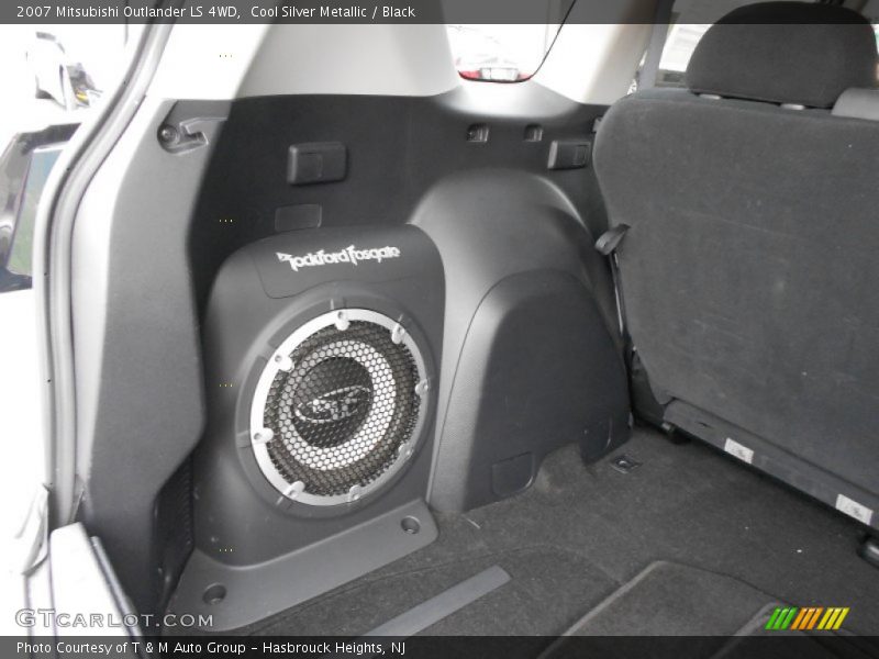 Cool Silver Metallic / Black 2007 Mitsubishi Outlander LS 4WD