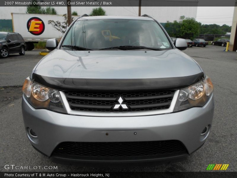 Cool Silver Metallic / Black 2007 Mitsubishi Outlander LS 4WD