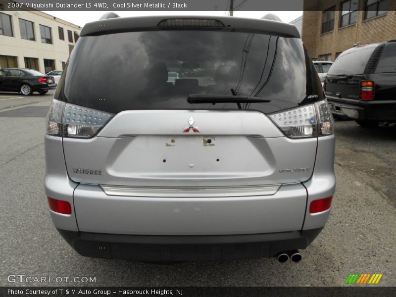 Cool Silver Metallic / Black 2007 Mitsubishi Outlander LS 4WD