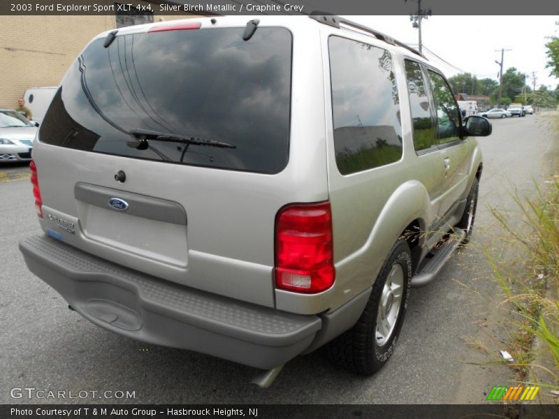 Silver Birch Metallic / Graphite Grey 2003 Ford Explorer Sport XLT 4x4