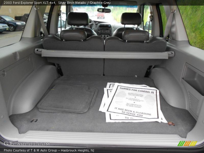 Silver Birch Metallic / Graphite Grey 2003 Ford Explorer Sport XLT 4x4