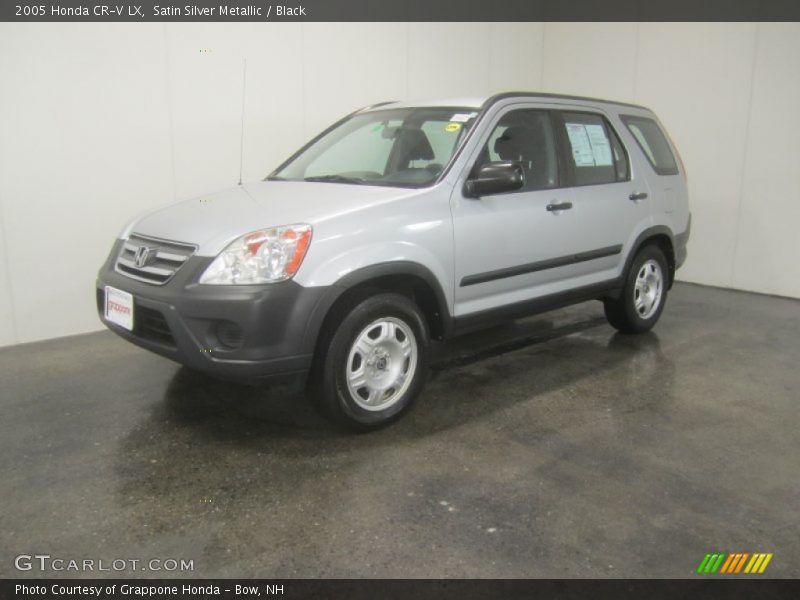 Satin Silver Metallic / Black 2005 Honda CR-V LX