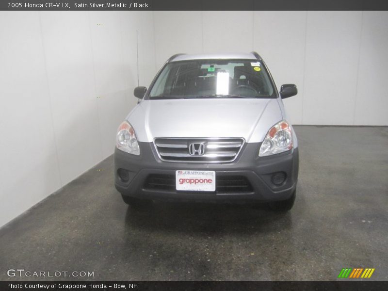 Satin Silver Metallic / Black 2005 Honda CR-V LX