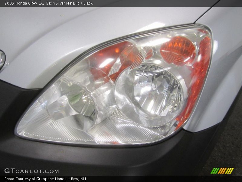 Satin Silver Metallic / Black 2005 Honda CR-V LX