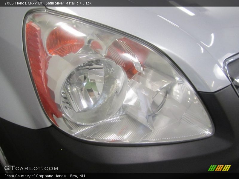 Satin Silver Metallic / Black 2005 Honda CR-V LX