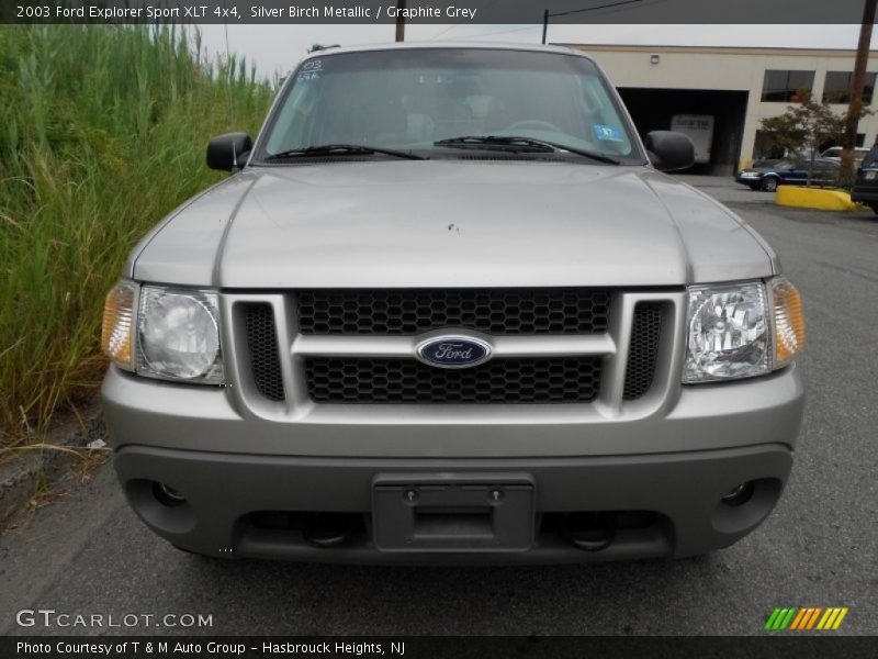 Silver Birch Metallic / Graphite Grey 2003 Ford Explorer Sport XLT 4x4