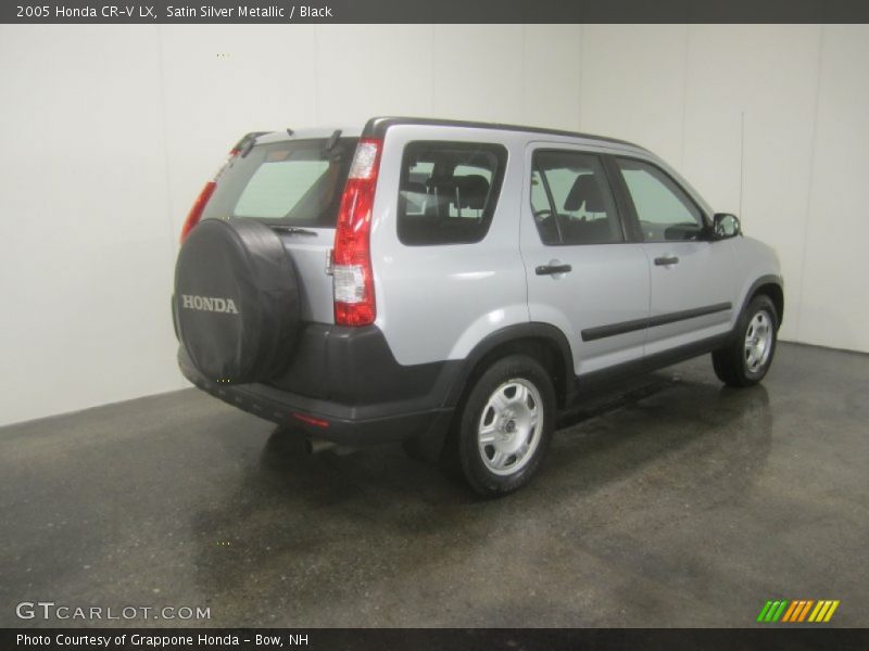 Satin Silver Metallic / Black 2005 Honda CR-V LX