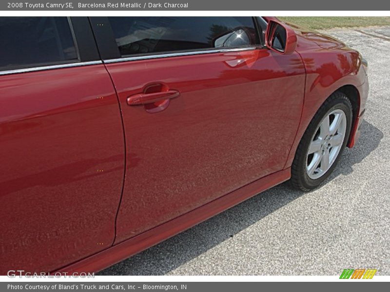 Barcelona Red Metallic / Dark Charcoal 2008 Toyota Camry SE
