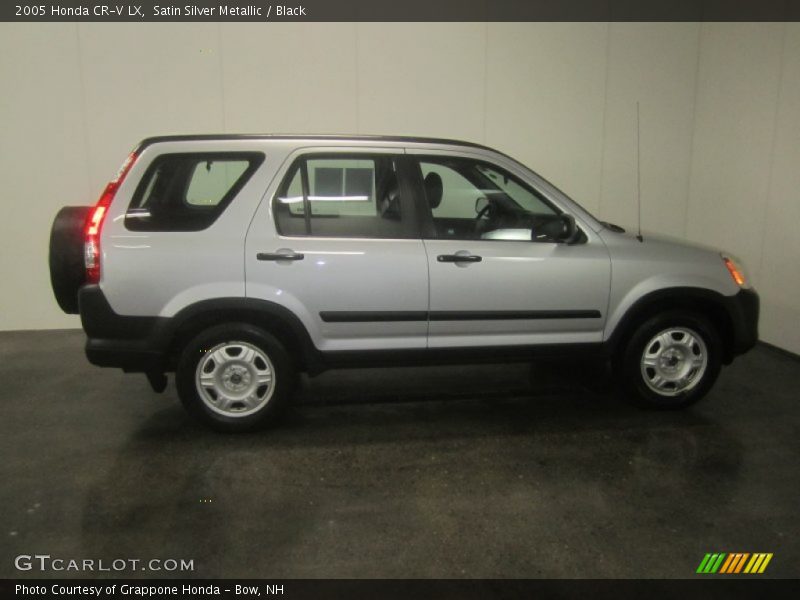 Satin Silver Metallic / Black 2005 Honda CR-V LX