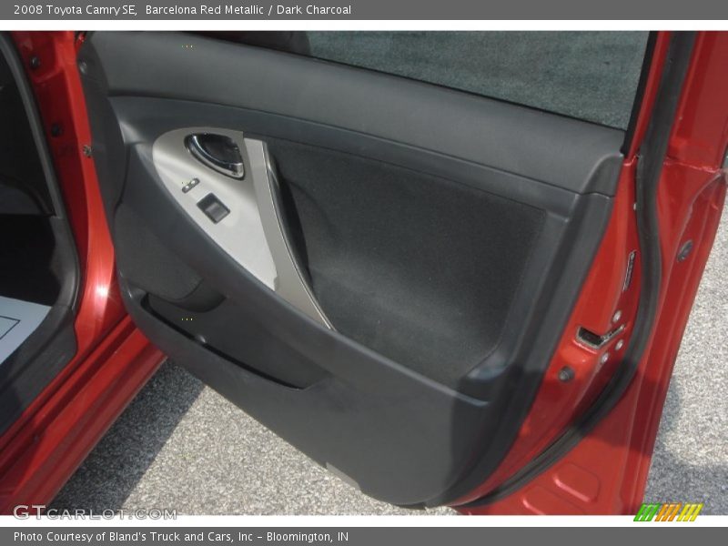 Barcelona Red Metallic / Dark Charcoal 2008 Toyota Camry SE