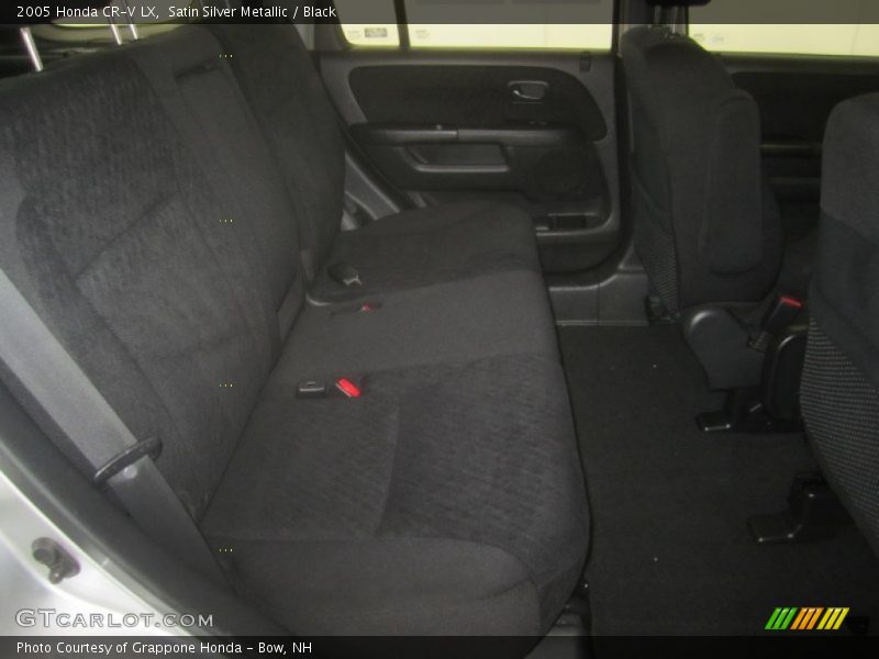 Satin Silver Metallic / Black 2005 Honda CR-V LX