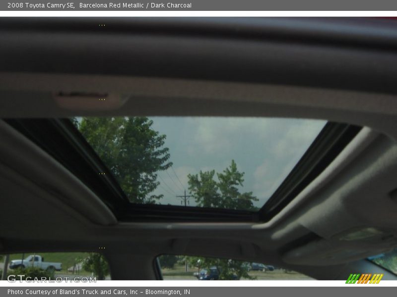 Barcelona Red Metallic / Dark Charcoal 2008 Toyota Camry SE