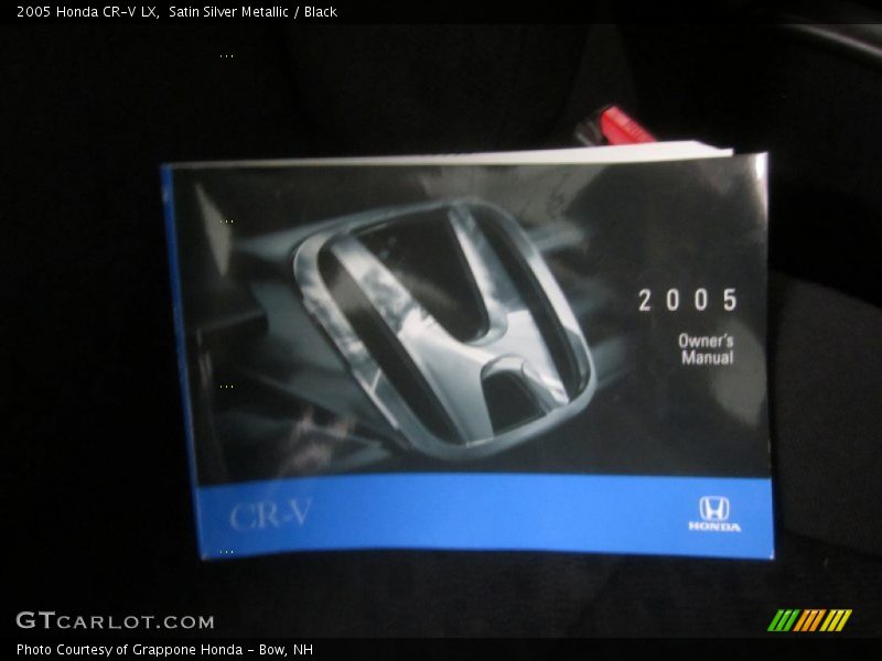 Satin Silver Metallic / Black 2005 Honda CR-V LX