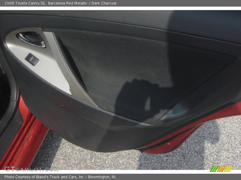 Barcelona Red Metallic / Dark Charcoal 2008 Toyota Camry SE