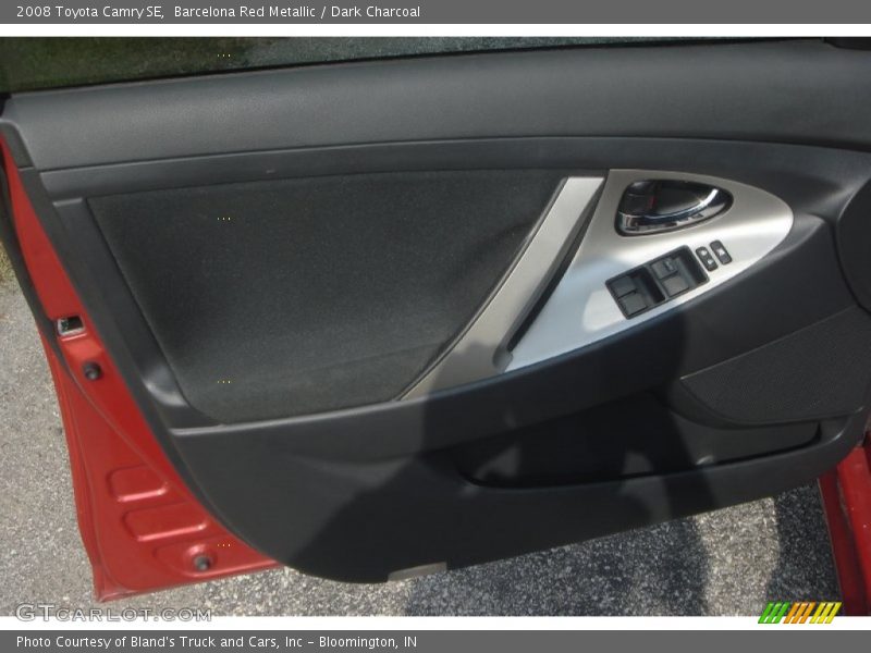 Barcelona Red Metallic / Dark Charcoal 2008 Toyota Camry SE