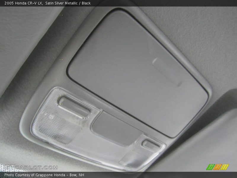 Satin Silver Metallic / Black 2005 Honda CR-V LX
