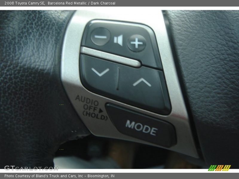 Barcelona Red Metallic / Dark Charcoal 2008 Toyota Camry SE