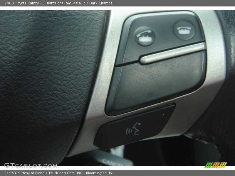 Barcelona Red Metallic / Dark Charcoal 2008 Toyota Camry SE