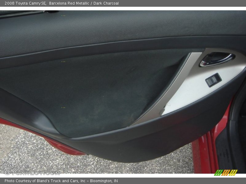 Barcelona Red Metallic / Dark Charcoal 2008 Toyota Camry SE