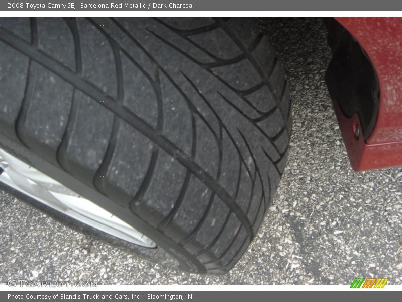 Barcelona Red Metallic / Dark Charcoal 2008 Toyota Camry SE