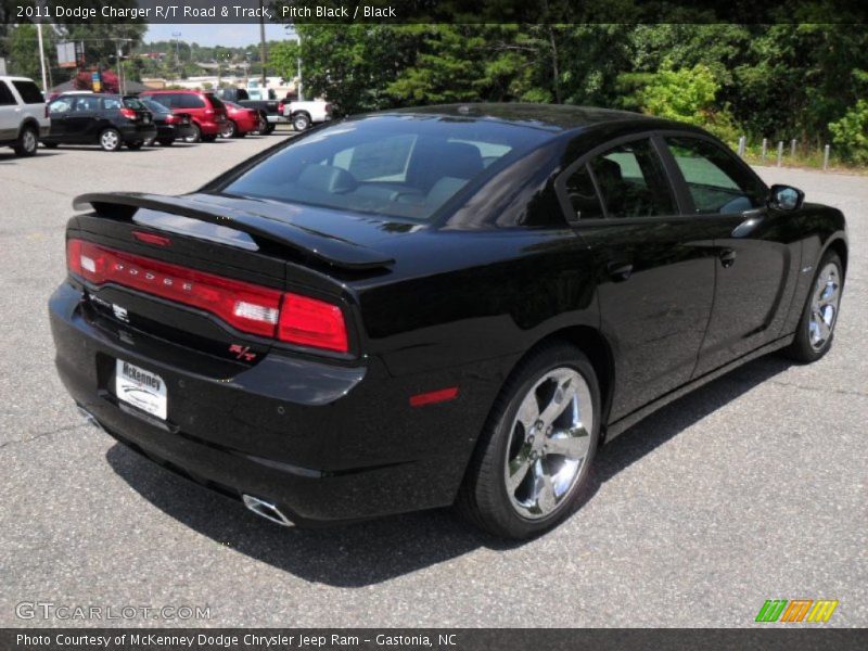 Pitch Black / Black 2011 Dodge Charger R/T Road & Track