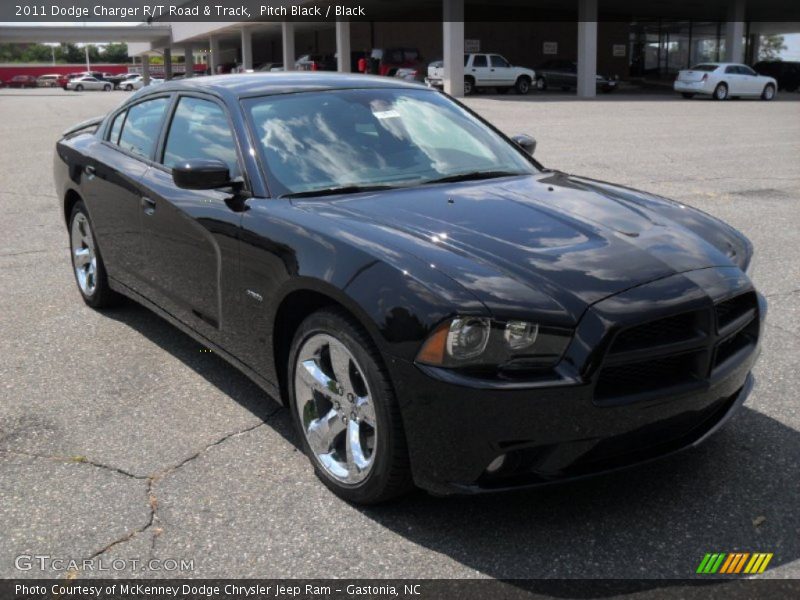 Pitch Black / Black 2011 Dodge Charger R/T Road & Track