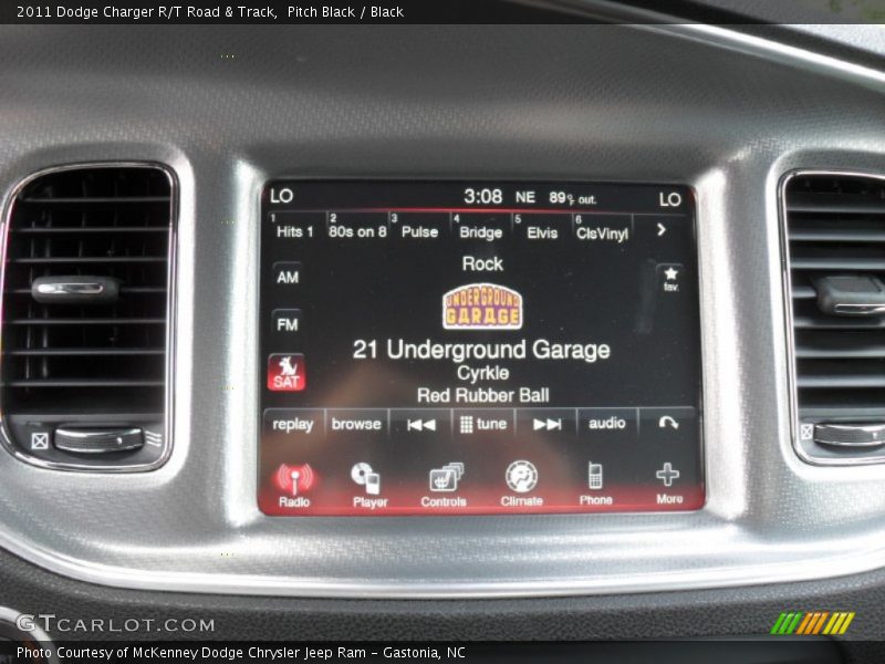 Pitch Black / Black 2011 Dodge Charger R/T Road & Track