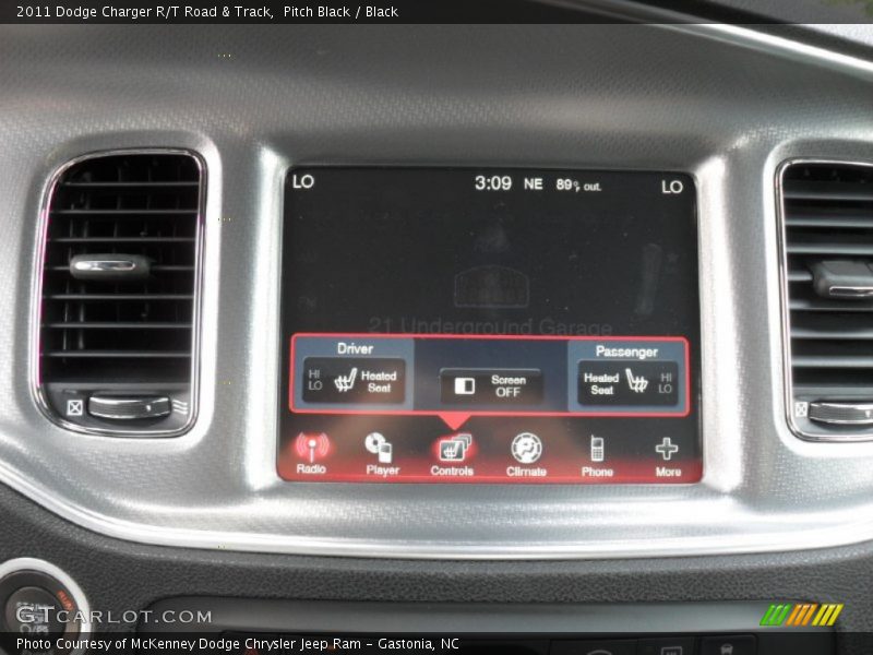 Pitch Black / Black 2011 Dodge Charger R/T Road & Track