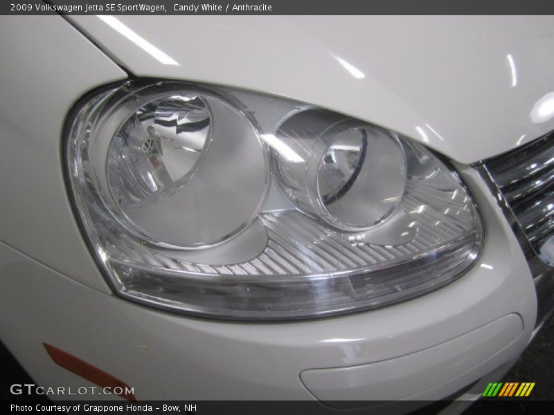 Candy White / Anthracite 2009 Volkswagen Jetta SE SportWagen