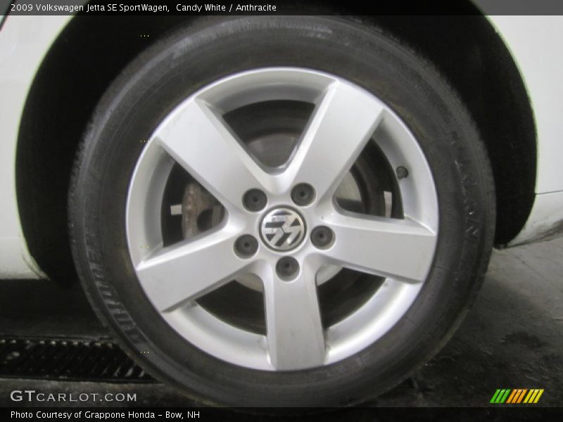 Candy White / Anthracite 2009 Volkswagen Jetta SE SportWagen