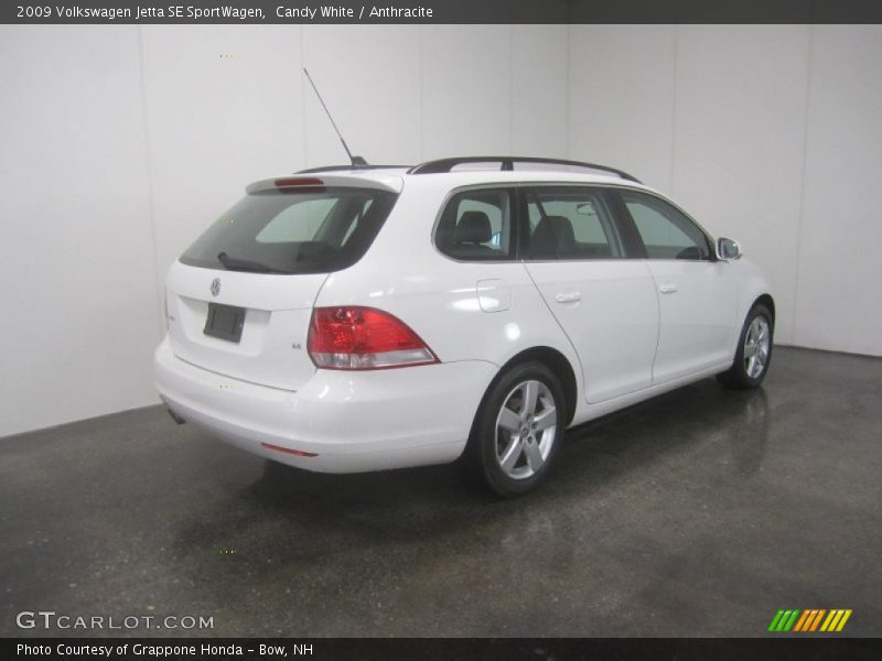 Candy White / Anthracite 2009 Volkswagen Jetta SE SportWagen